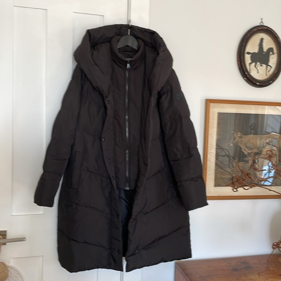 Ralph Lauren Oversized Collar/Hood Down Coat - Size L - Picture 2 of 8